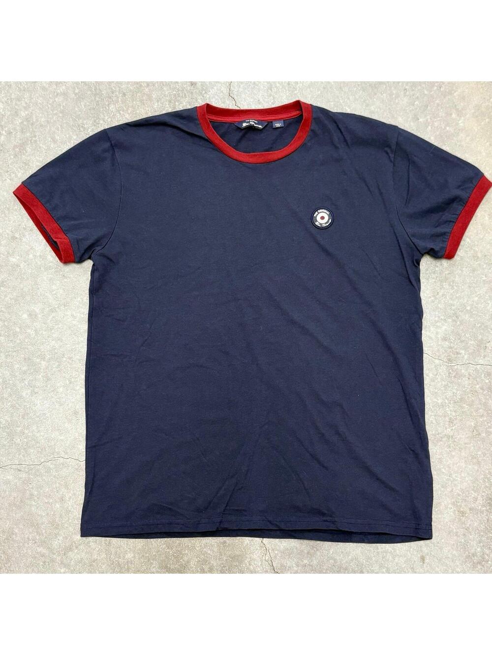Ben Sherman Plain Navy T Shirt